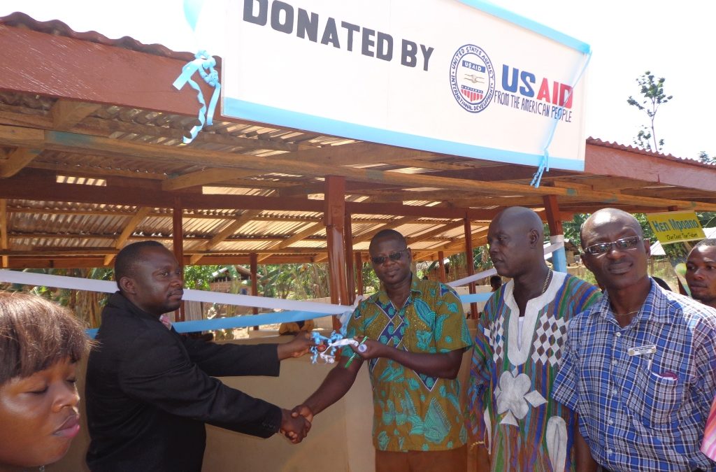USAID’s ICFG donates market to Akwidaa community
