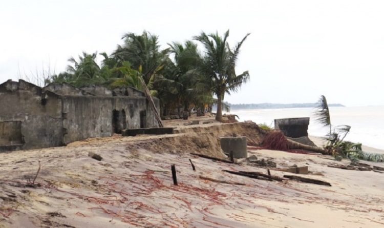 “Over 300 Anlo Beach residents rendered homeless by Tidal Waves”
