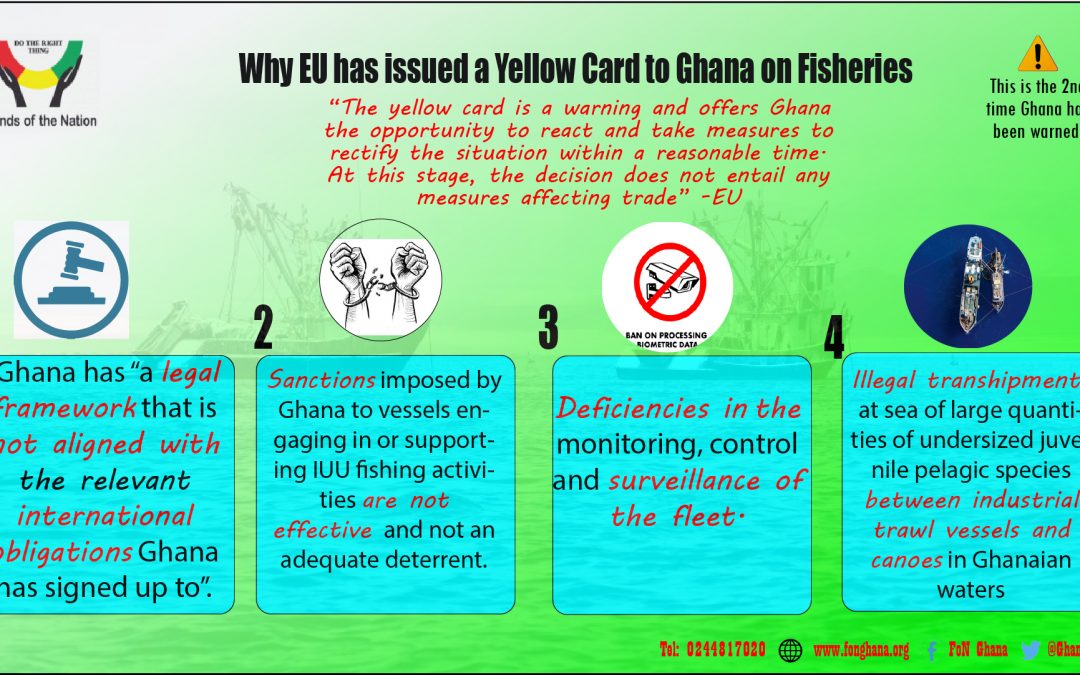 Infographic: Why EU issued a yellow card to Ghana on fisheries