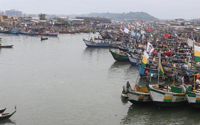 Shama: A ship wave pushed us away