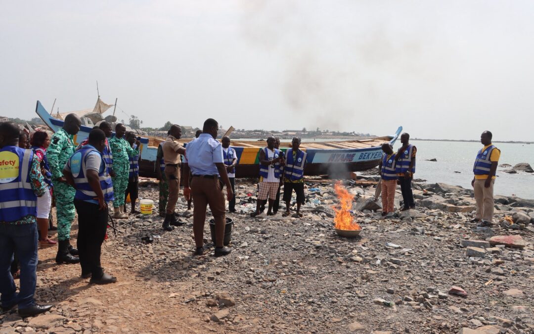 Now I can fight fire at sea, not panic-Kojo Ayine, Fisher, Axim